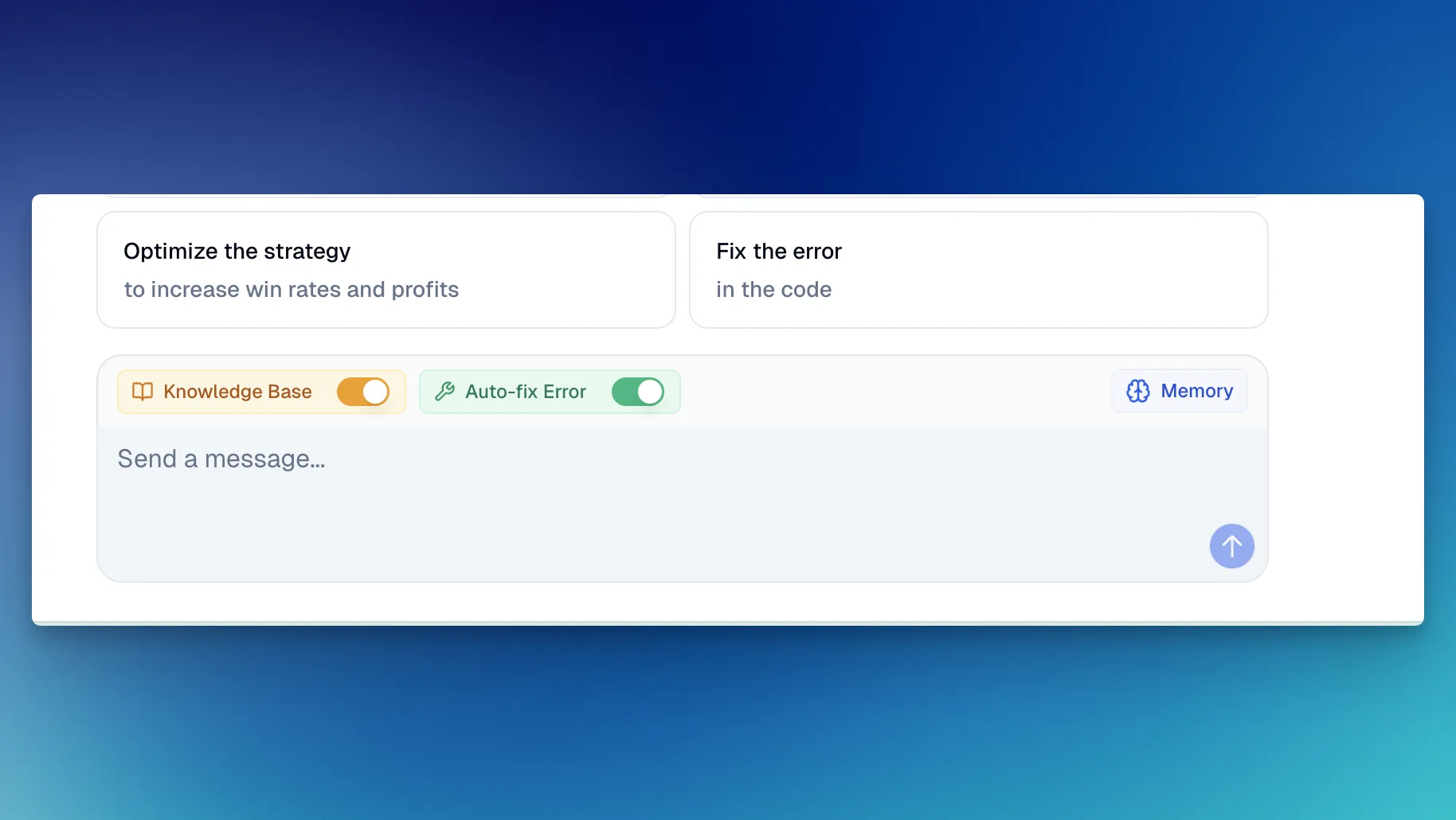 AI coding agent automatically detecting and fixing Pine Script syntax errors in real-time
